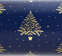 10m yuletide tree slim-wrap pack-gold-navy