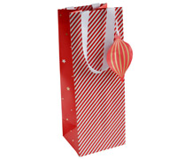 gift bag bottle candy cane (5pcs)