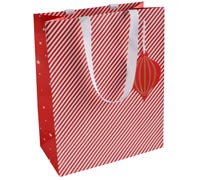 gift bag large candy cane (5pcs)