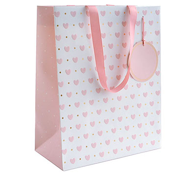 gift bag large heartz n dotz (5pcs)