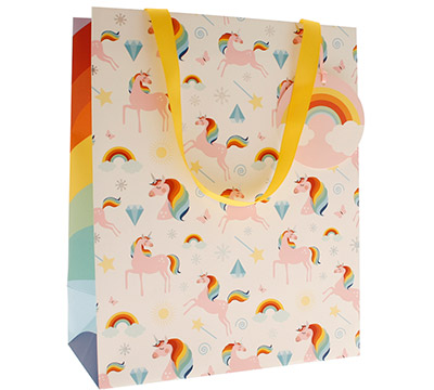 gift bag large always be a unicorn (5pcs)