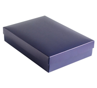 gift box A5 book (5pcs) - navy strength (textured)