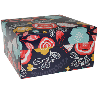 gift box cake (5pcs) - full bloom