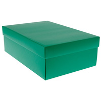 gift box shoe (5pcs) - emerald (textured)