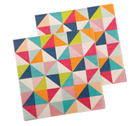 napkins reversible 3ply (4pcs) - kaleidoscope