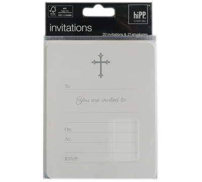 invitations religious (4pkts) #2