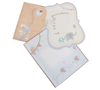 invitations special delivery (4pkts) - little boy