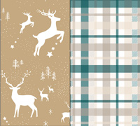 5m a country christmas wrap collection