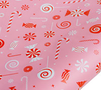 5m christmas treats - pink - pack