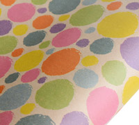 5m splotch brights on kraft wrap pack