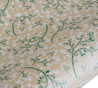 5m spring blossom kraft wrap collection #2