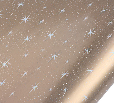 5m twinkling stars wrap - gold pack