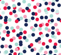 5m dot fiesta wrap - confetti pack