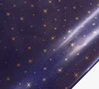 5m twinkling stars wrap - navy-gold pack