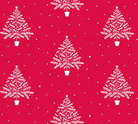 5m yuletide tree wrap - red-white pack