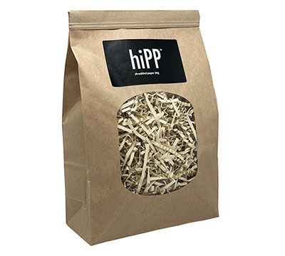 3mm shredded paper 50gm (10 bags) - buff