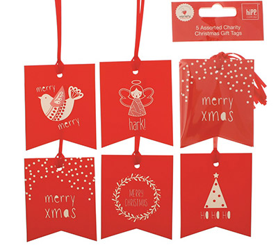 gift tag variety festive fun (5pkts) - assorted (5s)