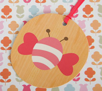 gift tag littlies bee (5pkts)