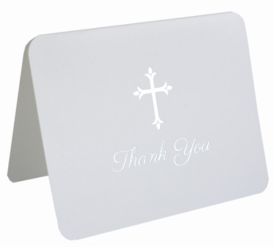 thank you cards (4pkts) - religious